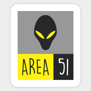 AREA 51 Sticker